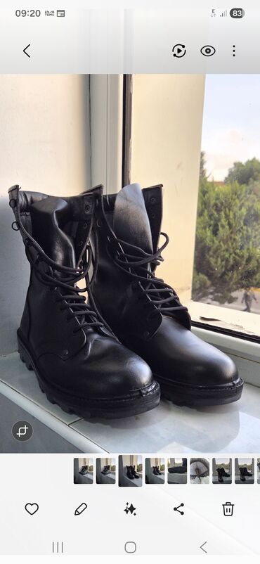 Məhsul: Schuster hərbi/taktiki çəkmələr - Rəng: qara - Material