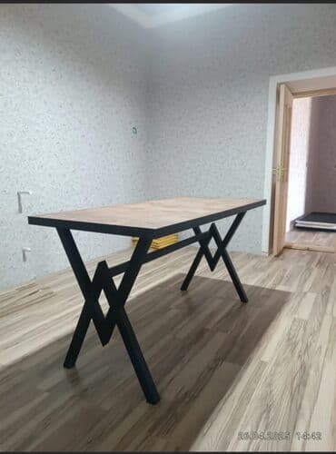 kafe stulları: Açılmayan, Laminat, Dördbucaq masa — 1