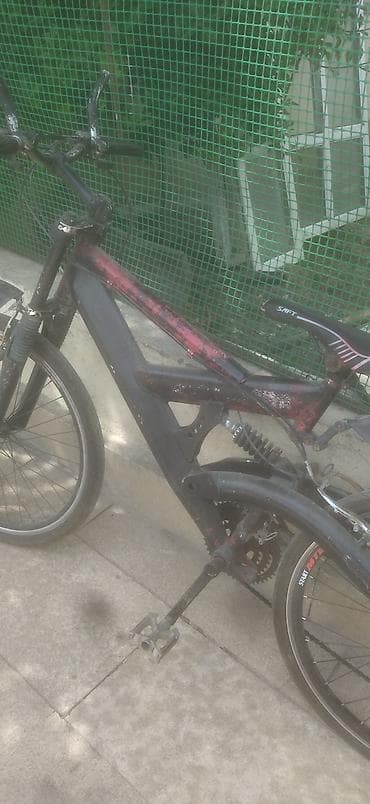 Tam asqılı dağ velosipedi - Çərçivə: Tam asqılı (ön amortizator + — 4