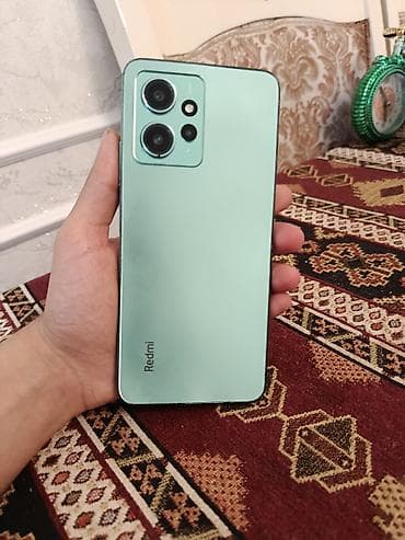 islenmis telefon satisi: Redmi Note 12, 128 GB, rəng - Yaşıl, Sensor, Barmaq izi, İki sim kartlı — 1