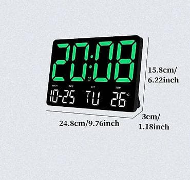 Ev saatları: Divar saatları, Elektron — 6