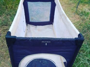 köpürmə manej: Manej / krovat uşaq üçün - 40 man Həm körpənin oynamağı və yatmağı — 2