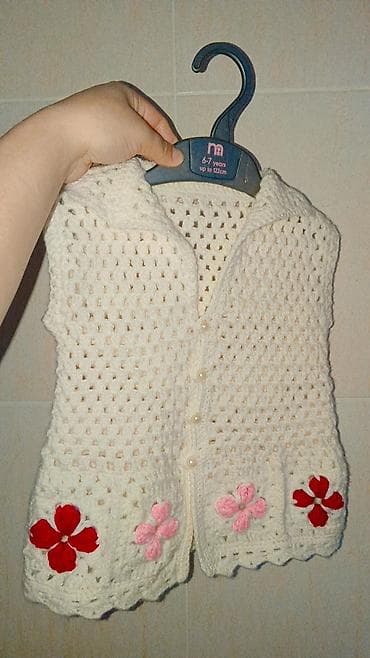 Игрушки: Məhsul: Əl işi uşaq trikotajları - Model 1: Çəhrayı rəngdə qalın — 8