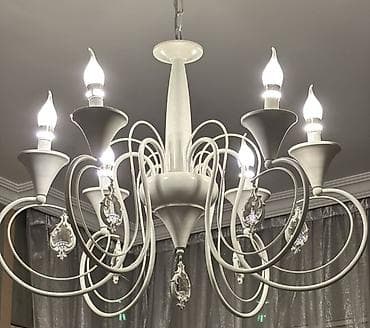 samdan: Çılçıraq, 6 lampa, Metal — 2