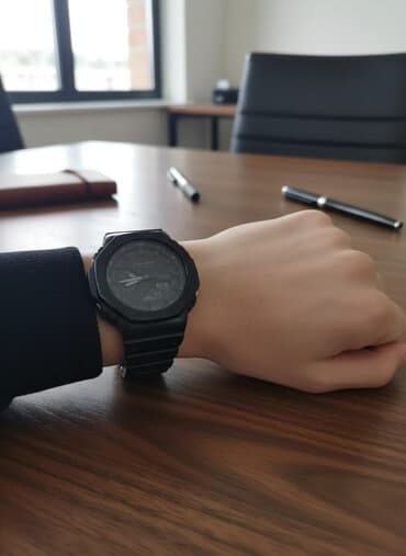 qara qadın maykaları: Yeni, Qol saatı, Casio, rəng - Qara — 1