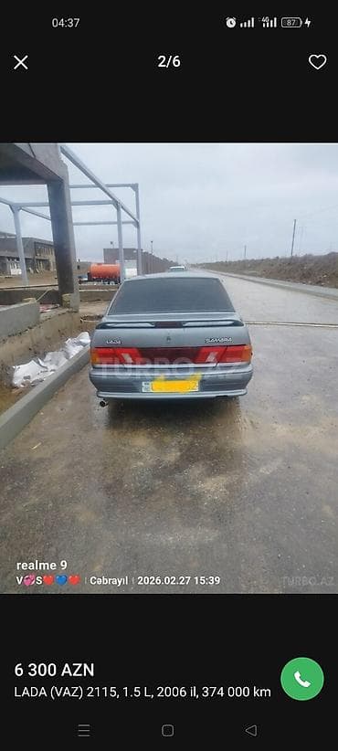 VAZ (LADA): VAZ (LADA) 2115 Samara: 1.5 l | 2006 il 374000 km Sedan — 4