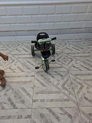 Детский мир: Uşaq üçtəkərli velosipedi – Sparta brendi - Rəng: açıq yaşıl/göy — 2