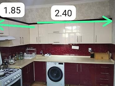 Könül 74 Mətbəx mebeli 550m Masa mərmərdi Yaxşı vəziyyətdədi Corat — 1