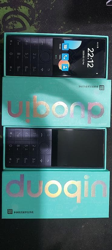 Duoqin (Qin) minimalist düyməli ağıllı telefon Xüsusiyyətlər: -