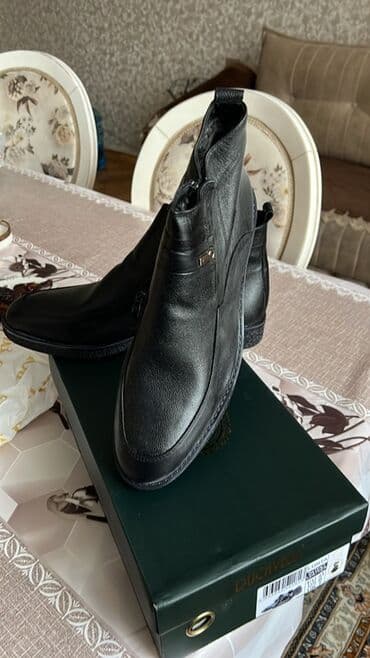 bot kişi: Ducivelli kişi qış botları - Rəng: qara - Model: klassik, qısa — 3