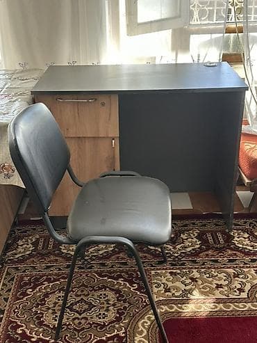 Ofis dolabları: Ofis mebeli dəsti Müdür masası dəsti satılır heçbir cızıq deforme — 4
