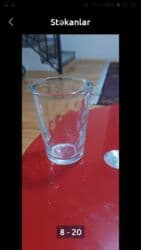 quzu qab: Stəkanlar, Şüşə, 200 ml — 6