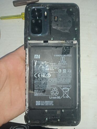 samsung galaxy s10 plus ekran: Redmi Note 10, 128 GB, rəng - Qara — 3