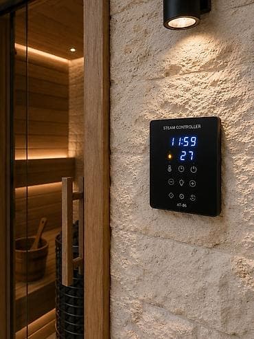 mini pec: İdarəetmə Paneli — AT 86 AT-86 müxtəlif gücündə sauna sobaları üçün — 1
