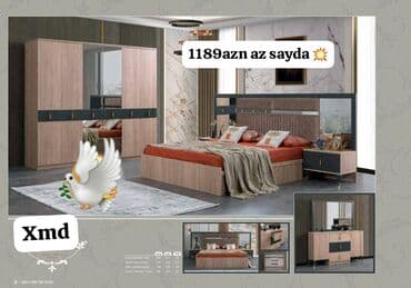 Divan və masa dəstləri: Yataq desti yeni — 1