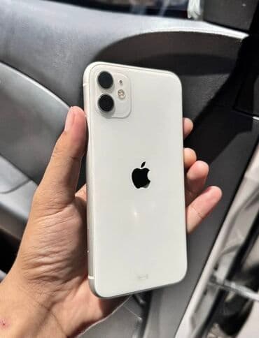 iphone 11 işlenmiş qiymeti: IPhone 11, Ağ — 1