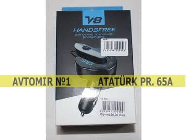 хочу купить автомобиль: Fm modulator v8 🚙🚒 ünvana və bölgələrə ödənişli çatdırılma 💳birkart — 1