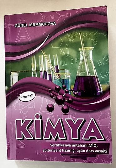 Məhsul: “Kimya” dərs vəsaiti Müəllif: Günel Məmmədova Qeyd: Yeni