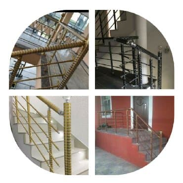 nerj cənlər: Yeni Pilləkən məhəccəri, Paslanmaz polad — 1