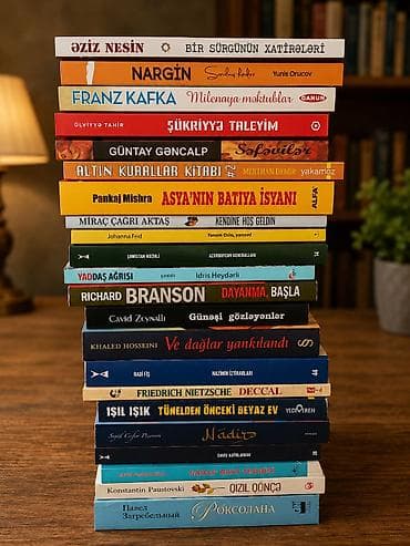 Məhsul: Qarışıq janrlarda böyük kitab dəsti Təsvir: - Azərbaycan, rus — 9