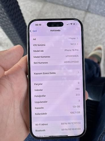 apple watch series 1: IPhone 16 Pro, 128 GB, White Titanium — 2