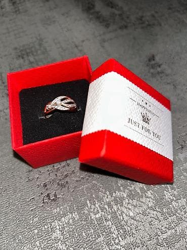 ereb qizili qrami: Toy, Üzük, Çəhrayı qızıl, 585 Əyar, Brilyant — 2