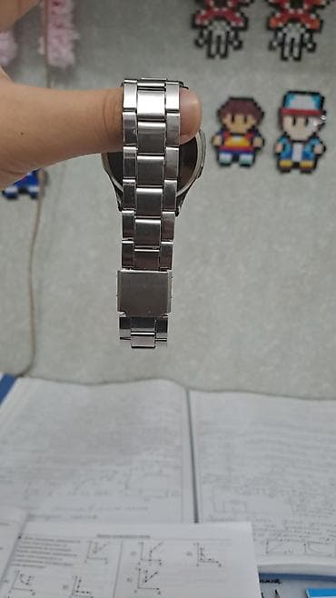 cib saatlari: Paslanmayan poladdan kişi qol saatı - Korpus və qayış: tamamilə — 3