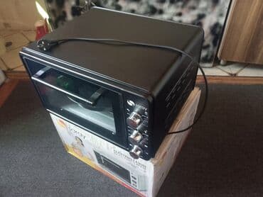 Mətbəx kombaynları və doğrayıcıları: Duxovka Elektrik, rəng - Qara, Ayrıca dayanan, Yeni — 6