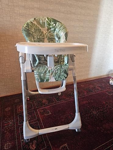 usaq ustolu: Peg Perego Prima Pappa Follow Me uşaq yemək stulu - Brend/model: Peg — 3