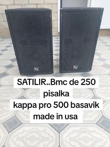 Kolonka, Növ - Akustik, rəng - Qara