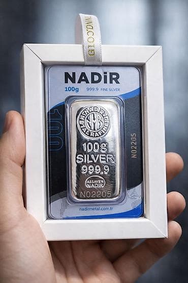 ✔ Marka: Nadir Metal (dünyaca tanınmış rafineriya) ✔ Çəki: 100 qram ✔
