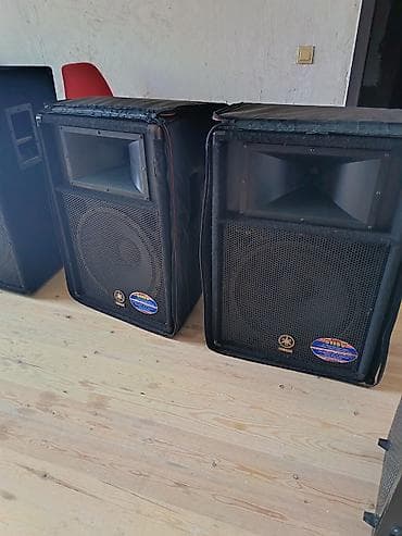 yamaha ses sistemi: İşlənmiş Yamaha Kolonka, Növ - Akustik, rəng - Qara — 7