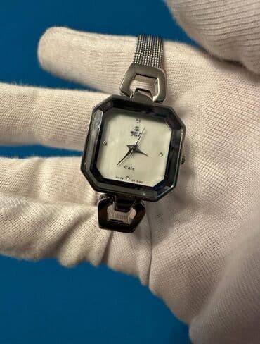 saat gumuş: Yeni, Qol saatı, Cartier, rəng - Gümüşü — 3