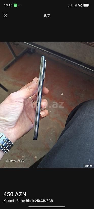 playstation 4 oyunları bakida: Xiaomi 13 Lite, 256 GB, rəng - Qara, 
 İki sim kartlı — 6