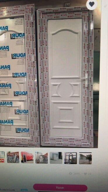 qapi ustu asmalar: Plastik Naxışlı Hamam Qapısı 259 man — 30