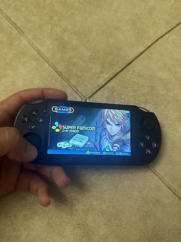 oyun sukani: Portativ oyun konsolu SF3000. Daxilində 22959 oyun var. Zaryadkanı əla — 6
