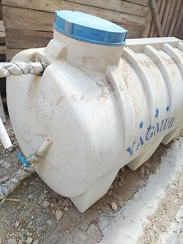 ev kaktusu: Yağmur markalı 1000 litrlik su çəni - Həcmi: 1000 L (korpus üzərində — 4