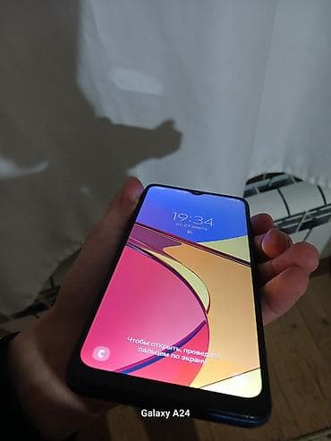 a 10 ucuz: Samsung Galaxy A12, rəng - Mavi, Barmaq izi — 1