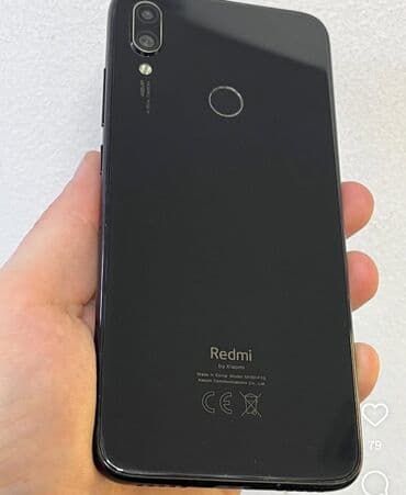 Fly: Redmi Note 8, 64 ГБ, цвет - Голубой, Отпечаток пальца, Две SIM карты — 2