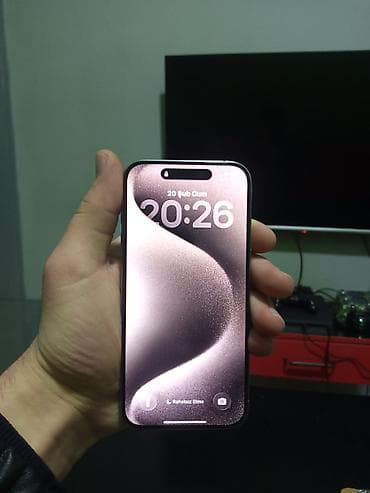 IPhone 15 Pro, Natural Titanium, Face ID