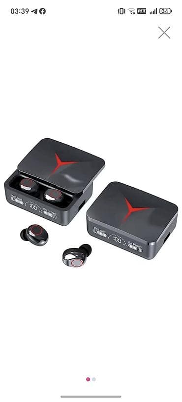 oyun kamputer: Bluetooth TWS qulaqcıq dəsti – LED ekranlı şarj qutusu ilə - Tam — 1