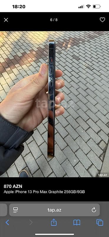 iphone x teze: IPhone 13 Pro Max, 256 GB, Graphite, Face ID — 8