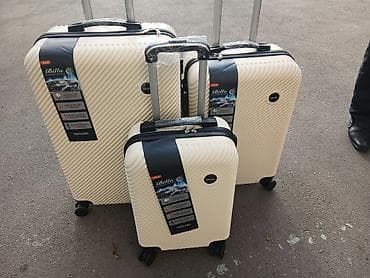 Velosiped ehtiyyat hissələri: Billa sərnişin çamadanları – 3-lü dəst - Material: 100% ABS sərt — 1