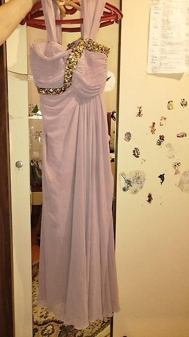 mili geyim: Qadın geyimləri dəsti – 4 ədəd zərif don 1) Pudra-bənövşəyi ziyafət — 1