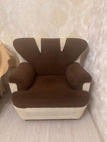 2ci əl künc divan: Kreslo, Parça — 3