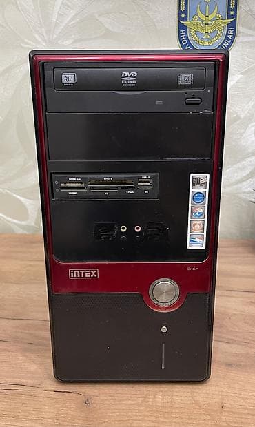 2 gb ddr2 ram, 232 gb hdd, tam işleyir (bir qabaq panelde usb xarab