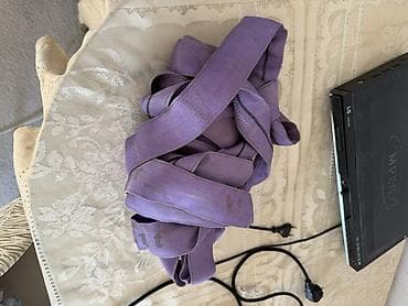 Qapılar və aksessuarlar: Bənövşəyi rəngli tekstil qaldırma kəməri (sapan) - Material: möhkəm — 4