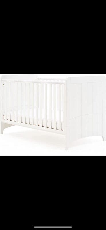 кровать трансформер: Для девочки и мальчика, Б/у, Четырехугольная, Колыбель, С бортиками, С матрасом, Без механизма качания — 2