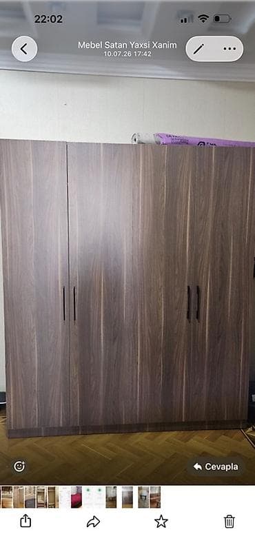 Dörd qapılı dolab
Ela veziyyetde
Tecilis atilir 145 azn