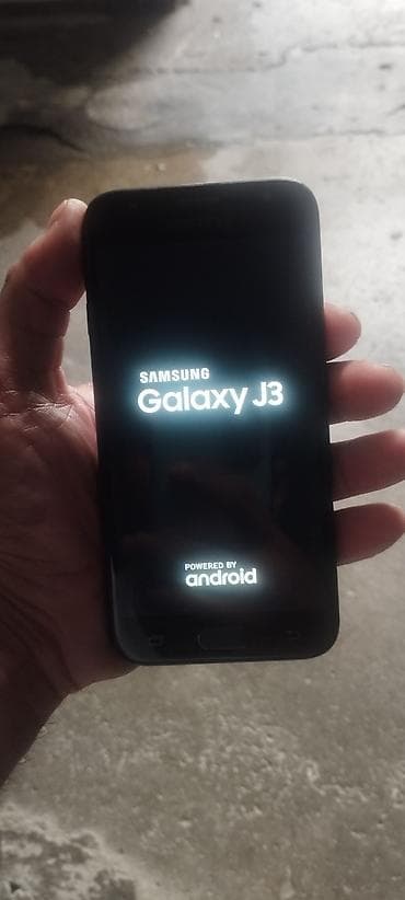 samsung pultu: Samsung Galaxy J3 2016, 16 GB, rəng - Qara — 2